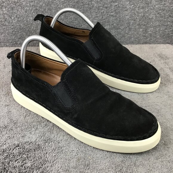 Frye BREA Chelsea Suede Shoes Slip On Sneakers Womens Size 10M Black - Picture 3 of 10